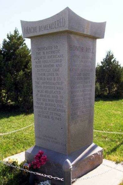 AMACHE REMEMBERED MEMORIAL SIDE B