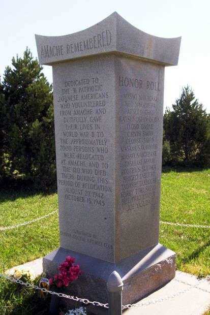 AMACHE REMEMBERED MEMORIAL SIDE B