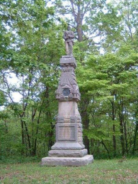 84TH INDIANA INFANTRY AT CHICKAMAUGA WAR MEMORIAL