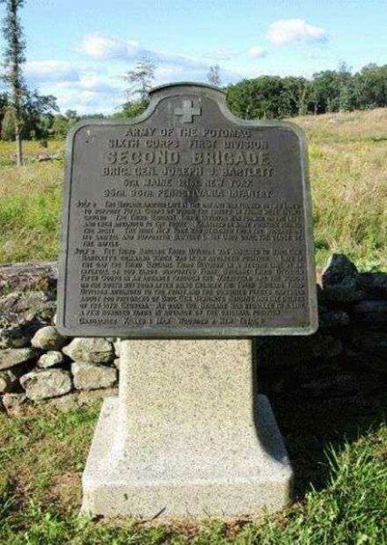 SECOND BRIGADE AT GETTYSBURG WAR MEMORIAL