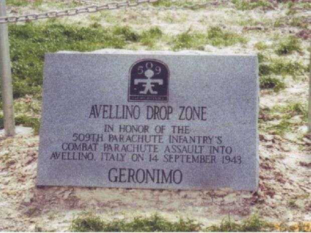 AVELLINO DROP ZONE WAR MEMORIAL