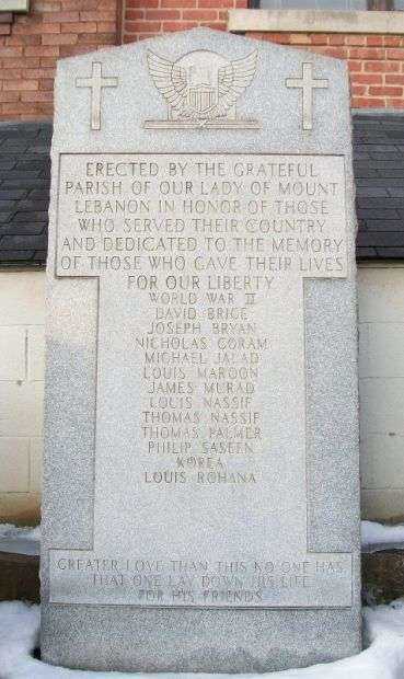 OUR LADY OF MOUNT LEBANON VETERANS MEMORIAL