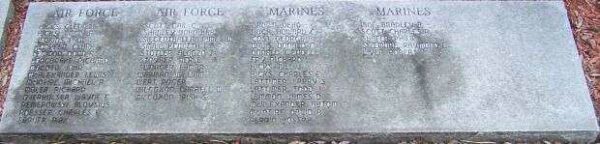 ROSEWOOD VETERANS MEMORIAL STONE B