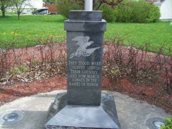 ROSEWOOD VETERANS MEMORIAL CENTER STONE