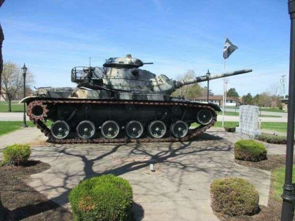 IN HONOR OF THOSE WHO SERVED MEMORIAL TANK