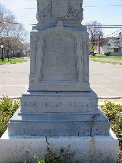 S.B. KEMP POST NO. 108, G.A.R. MEMORIAL SIDE D