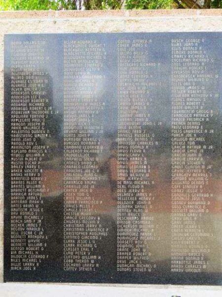 ARIZONA VIETNAM WAR MEMORIAL PLAQUE B