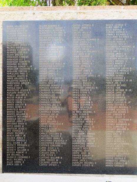 ARIZONA VIETNAM WAR MEMORIAL PLAQUE B