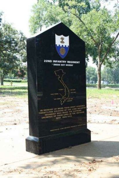 22ND INFANTRY REGIMENT WAR MEMORIAL