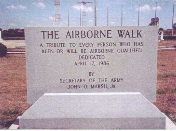 THE AIRBORNE WALK MEMORIAL