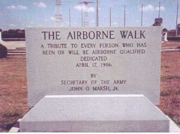 THE AIRBORNE WALK MEMORIAL