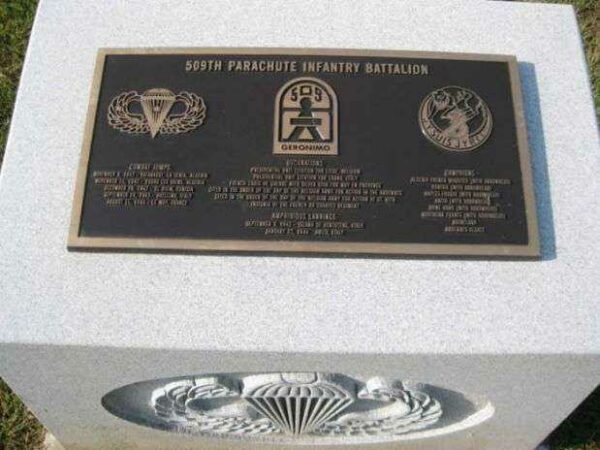 509TH PARACHUTE INFANTRY BATTALION CEMETERY MEMORIAL