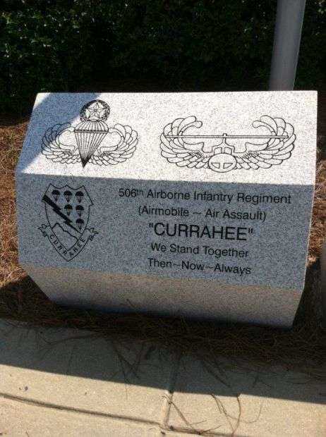 506TH AIRBORNE INFANTRY REGIMENT WAR MEMORIAL