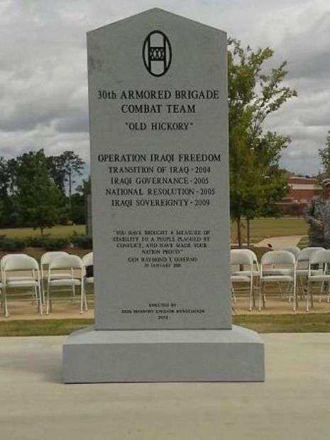 30TH ARMORED BRIGADE COMBAT TEAM WAR MEMORIAL