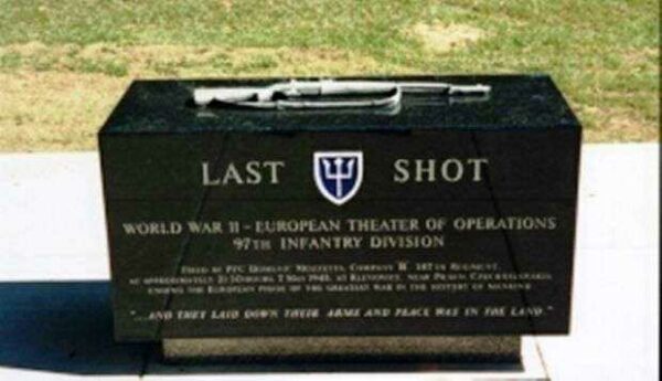 LAST SHOT 97TH INFANTRY DIVISION MEMORIAL