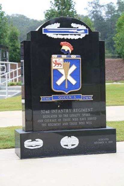 32ND INFANTRY REGIMENT WAR MEMORIAL FRONT