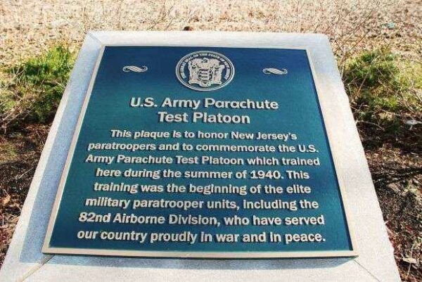U.S. ARMY PARACHUTE TEST PLATOON MEMORIAL