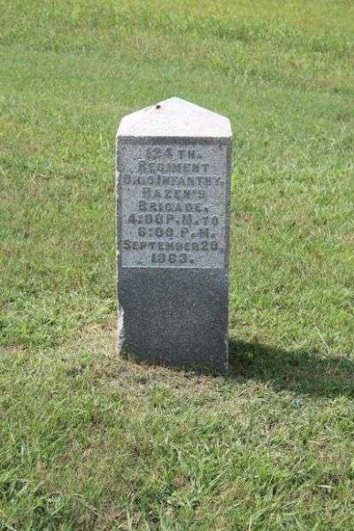 124TH OHIO INFANTRY WAR MEMORIAL