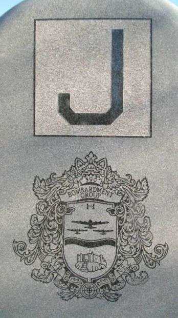 390TH BOMBARDMENT GROUP (H) WAR MEMORIAL STONE E