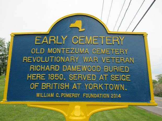 EARLY CEMETERY REVOLUTIONARY WAR MEMORIAL MARKER