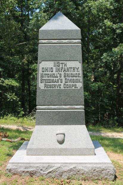 113TH OHIO INFANTRY WAR MEMORIAL