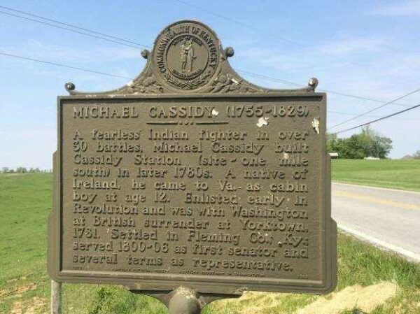 MICHAEL CASSIDY (1755-1829) WAR MEMORIAL MARKER