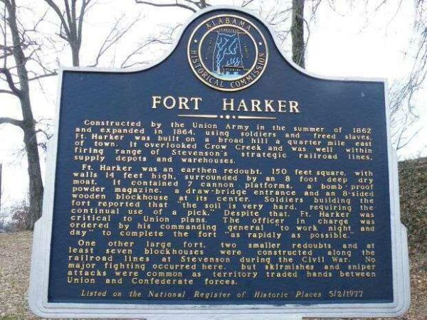 FORT HARKER WAR MEMORIAL MARKER
