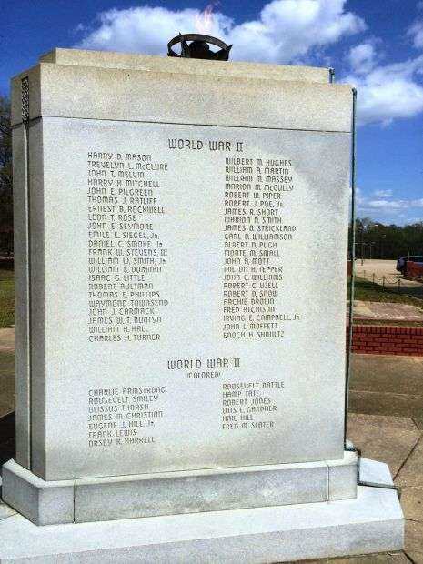 DALLAS COUNTY WORLD WARS MEMORIAL STONE C