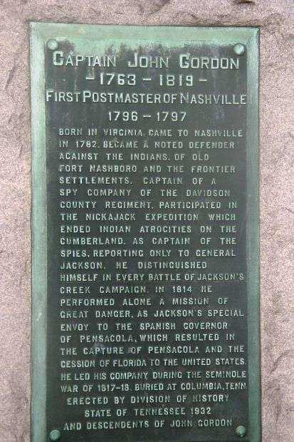 CAPTAIN JOHN GORDON WAR MEMORIAL PLAQUE