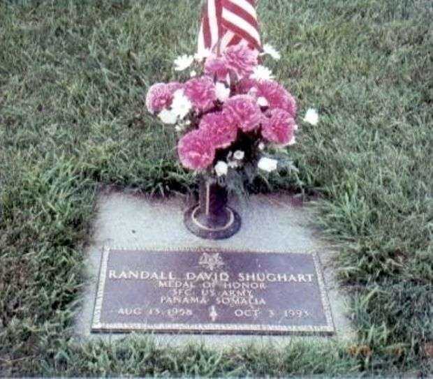RANDALL DAVID SHUGHART MEDAL OF HONOR GRAVESTONES