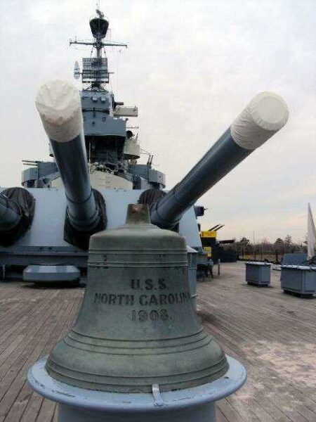 U.S.S. NORTH CAROLINA BATTLESHIP MEMORIAL BELL