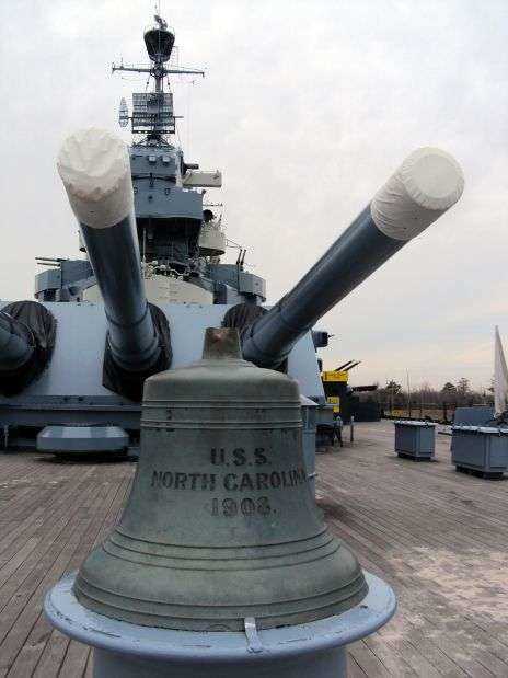 U.S.S. NORTH CAROLINA BATTLESHIP MEMORIAL BELL