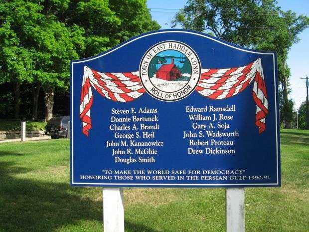 EAST HADDAM PERSIAN GULF WAR MEMORIAL MARKER