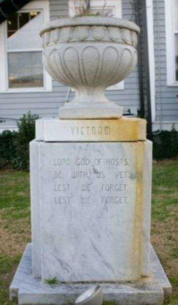 ALABAMA WAR VETERANS MONUMENT PEDESTAL H