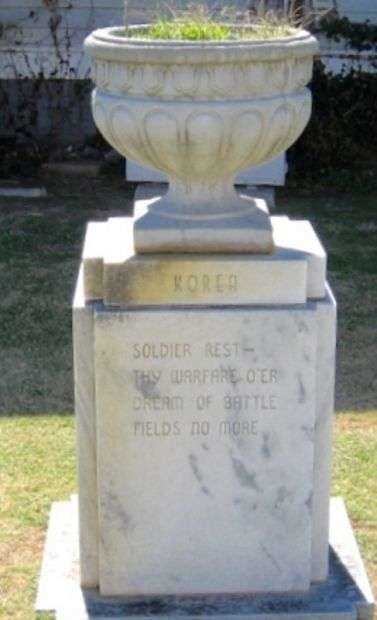 ALABAMA WAR VETERANS MONUMENT PEDESTAL G