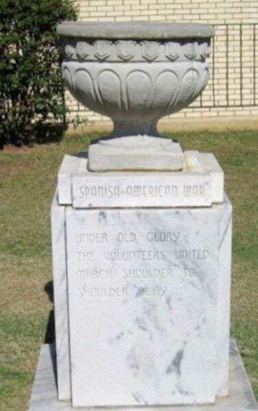 ALABAMA WAR VETERANS MONUMENT PEDESTAL D