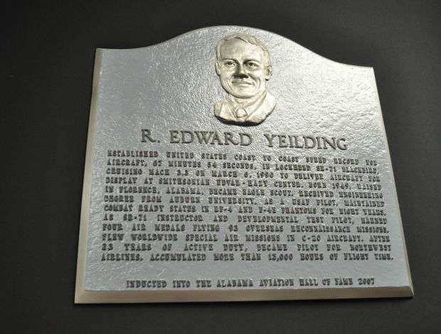 R. EDWARD YEILDING MEMORIAL PLAQUE