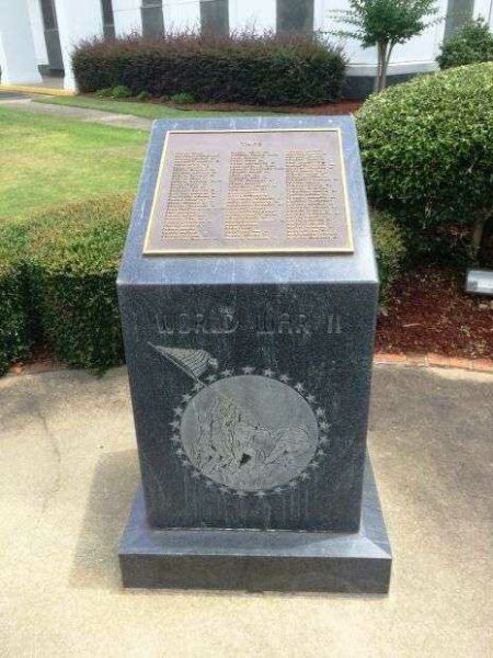 ESCAMBIA COUNTY VETERANS MEMORIAL STONE B