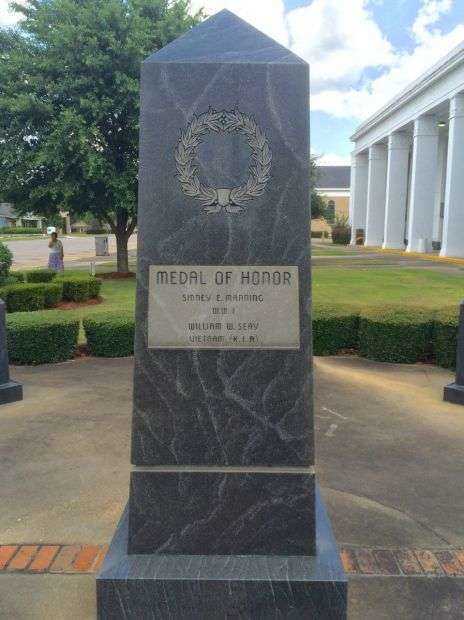 ESCAMBIA COUNTY VETERANS MEMORIAL CENTER STONE SIDE D