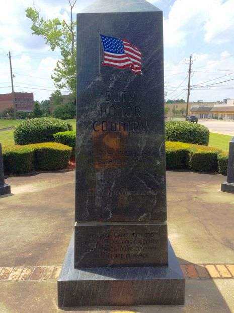 ESCAMBIA COUNTY VETERANS MEMORIAL CENTER STONE SIDE B