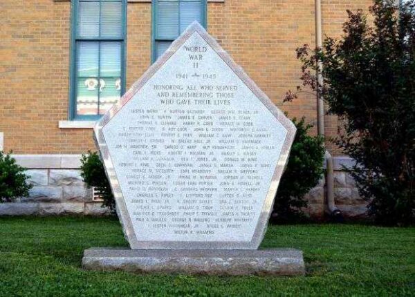ROBERTSON COUNTY WORLD WAR II MEMORIAL