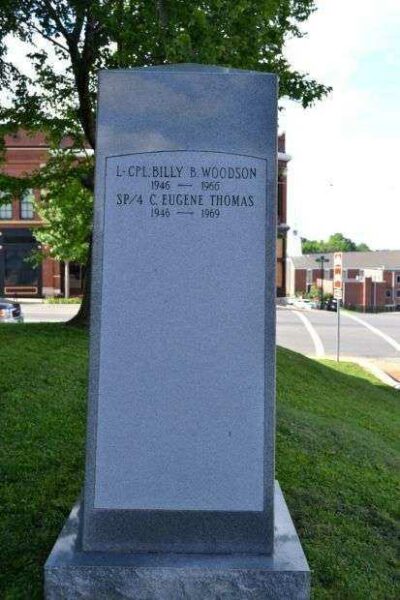 ROBERTSON COUNTY VIETNAM MEMORIAL SIDE B