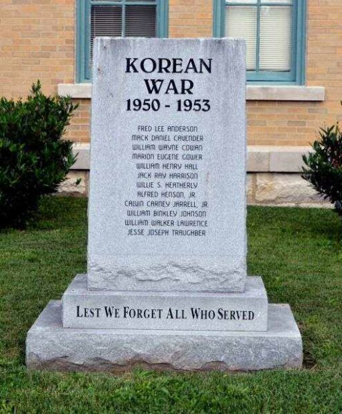 ROBERTSON COUNTY KOREAN WAR MEMORIAL