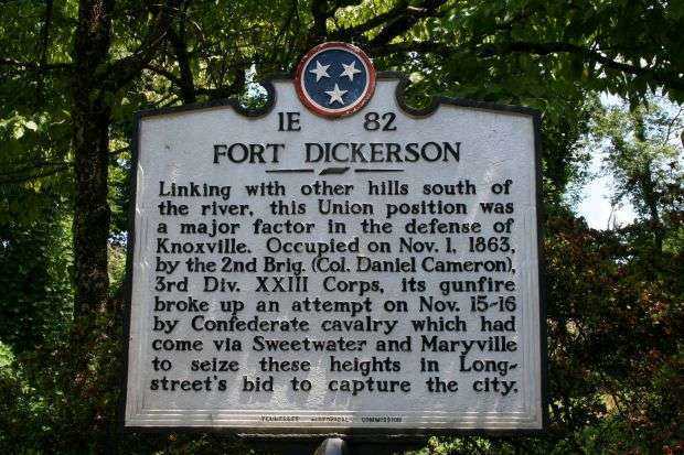 FORT DICKERSON WAR MEMORIAL MARKER II