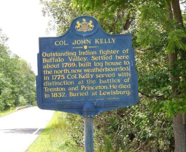 COL. JOHN KELLY REVOLUTIONARY WAR SOLDIER MEMORIAL MARKER