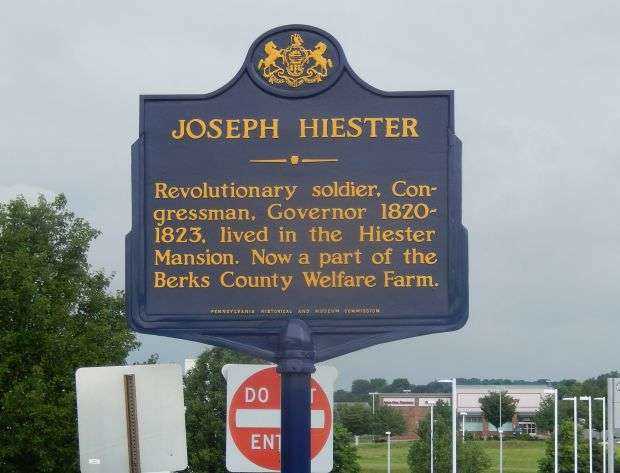 JOSEPH HIESTER REVOLUTIONARY WAR SOLDIER MEMORIAL MARKER