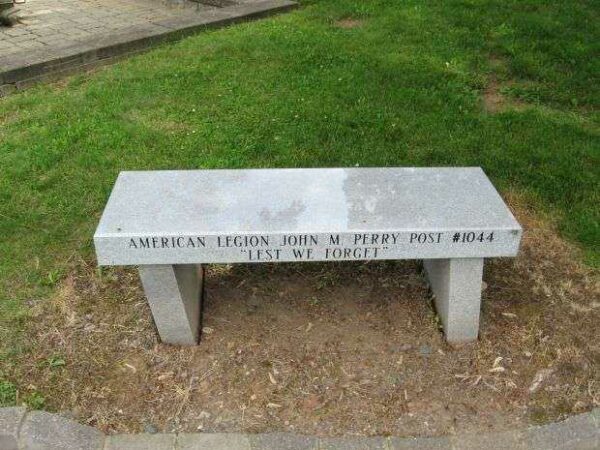 THE WALKWAY OF AMERICAN HEROES MEMORIAL BENCH D