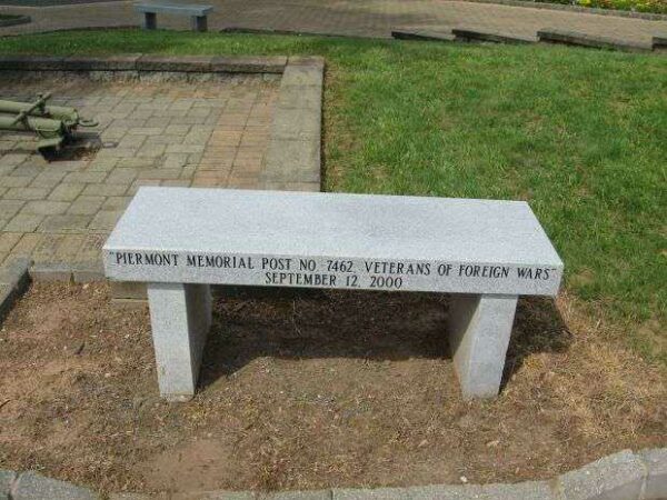 THE WALKWAY OF AMERICAN HEROES MEMORIAL BENCH C