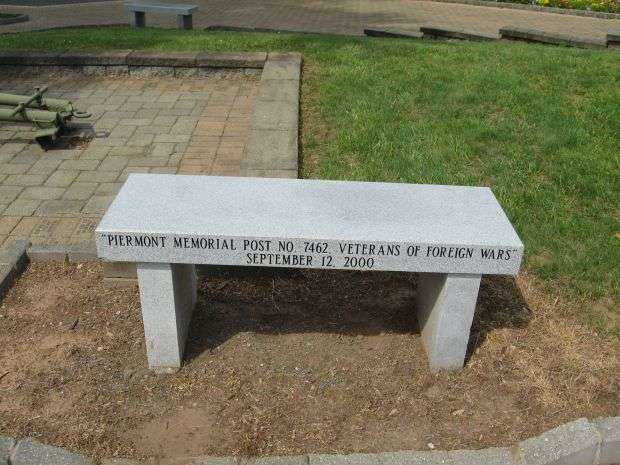 THE WALKWAY OF AMERICAN HEROES MEMORIAL BENCH C