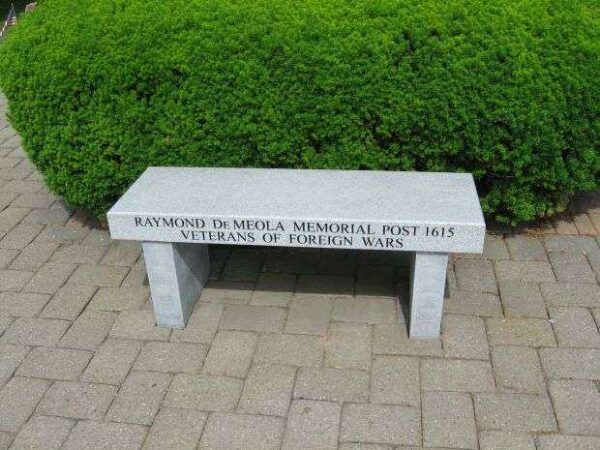 THE WALKWAY OF AMERICAN HEROES MEMORIAL BENCH B